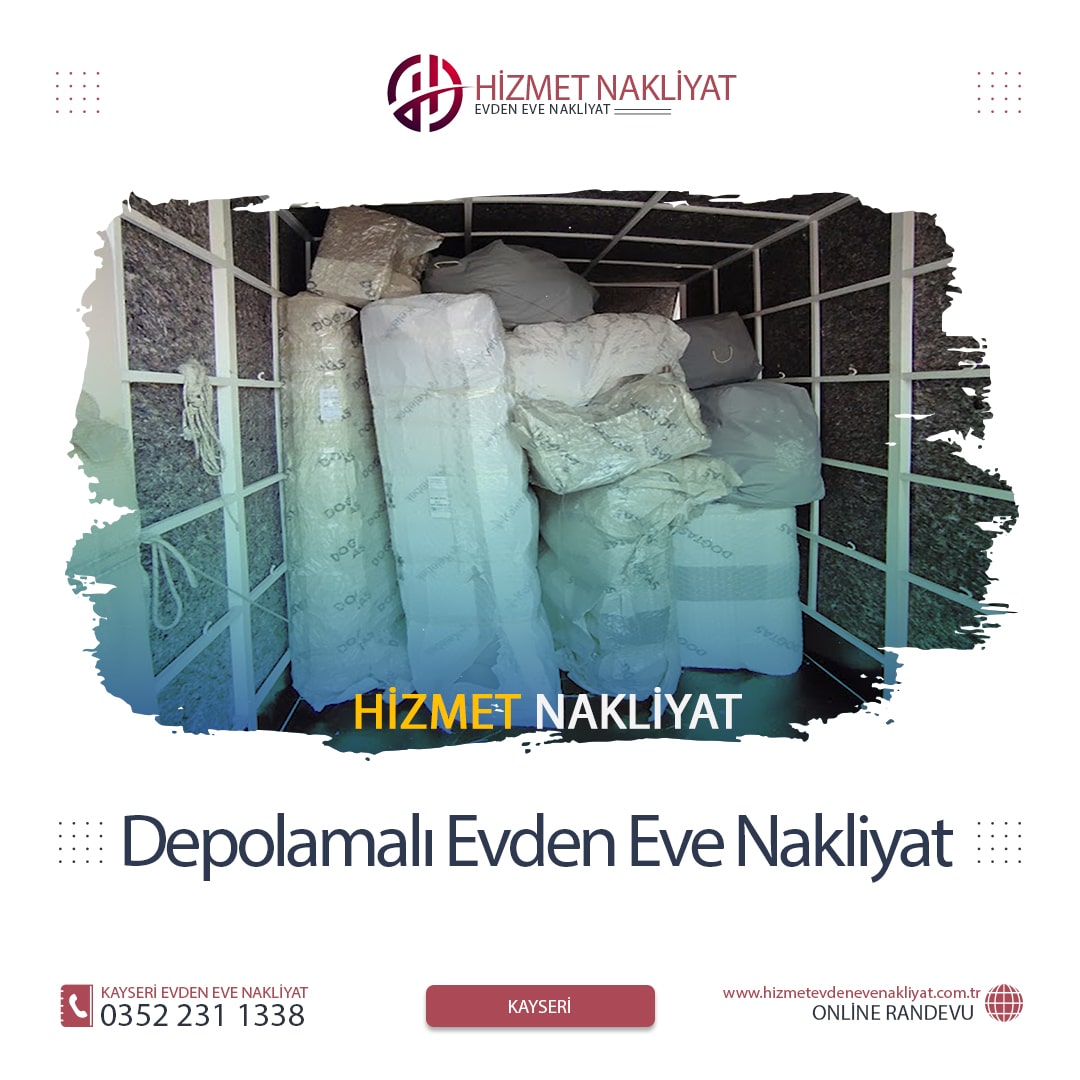 Depolamali Evden Eve Nakliyat için güvenli ev taşıma hizmeti