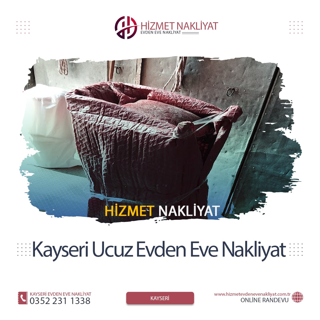 Kayseri Ucuz Evden Eve Nakliyat için güvenli ev taşıma hizmeti