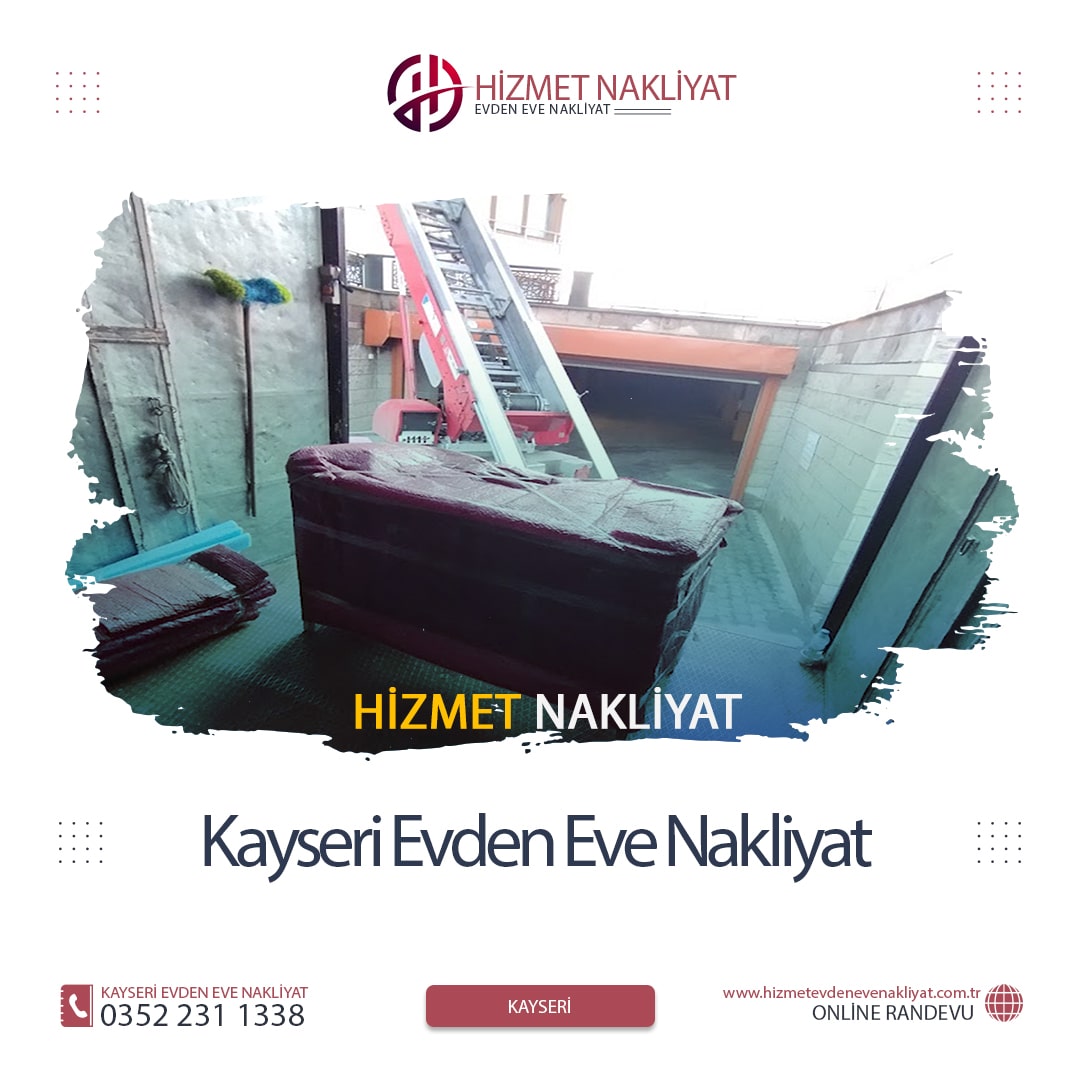 Kayseri Evden Eve Nakliyat İçin Güvenilir Ev Taşıma Hizmeti hakkında bilgi veren nakliyat içeriği